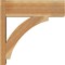 Ekena Millwork Thorton Block Rough Sawn Outlooker, Western Red Cedar, 8"W x 24"D x 24"H OUT08X24X24THR05RWR - alternate 2